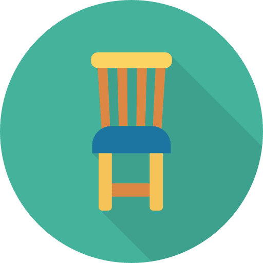 Chair office chair comfortable furniture and household icon