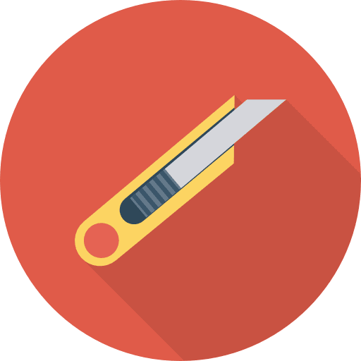 Cutter blade cutter carpentry icon