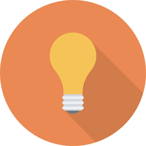 Idea light bulb electricity idea icon