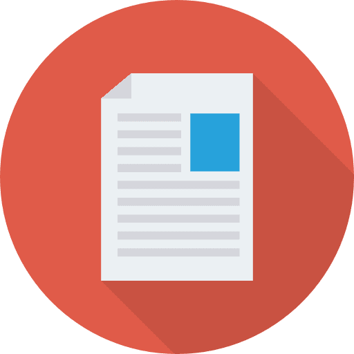 File interface document files and folders icon