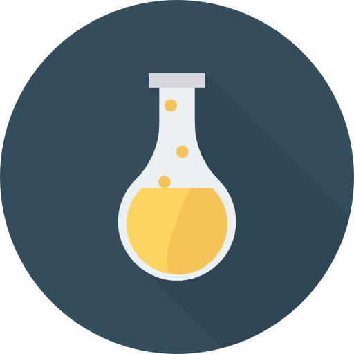 Flask test tube education flask icon