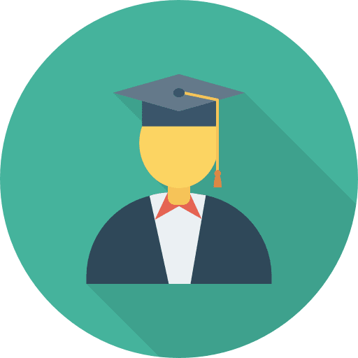 Graduated avatar people user icon