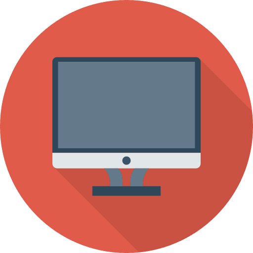 Monitor monitor tv technology icon