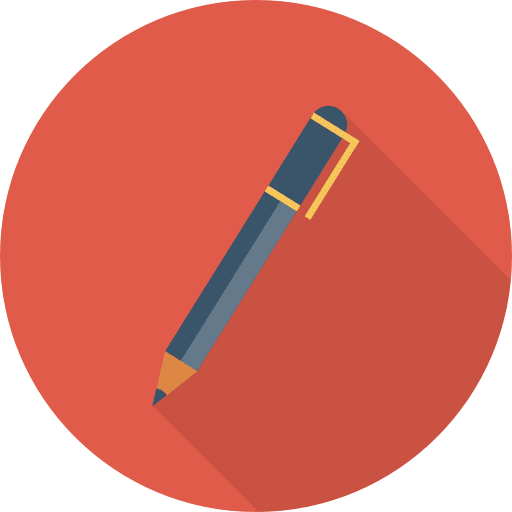 Pen writing pen pencil icon