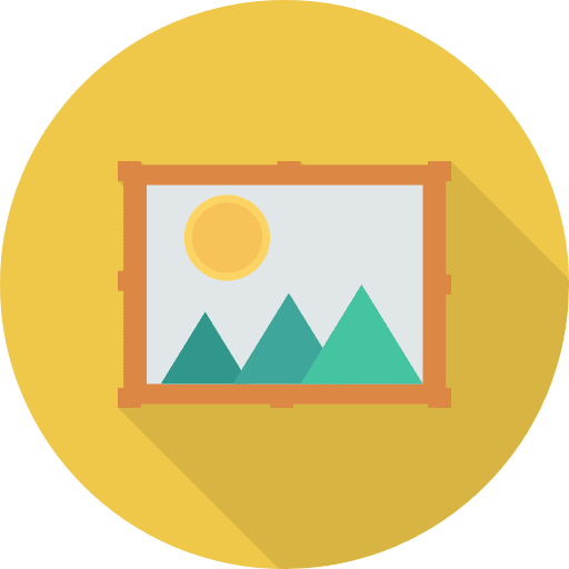 Picture interface photography landscape icon