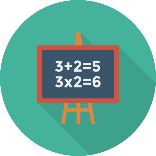 Blackboard school education eraser icon