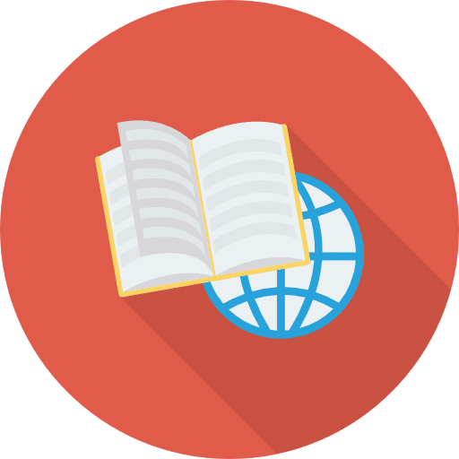 Open book library books literature icon