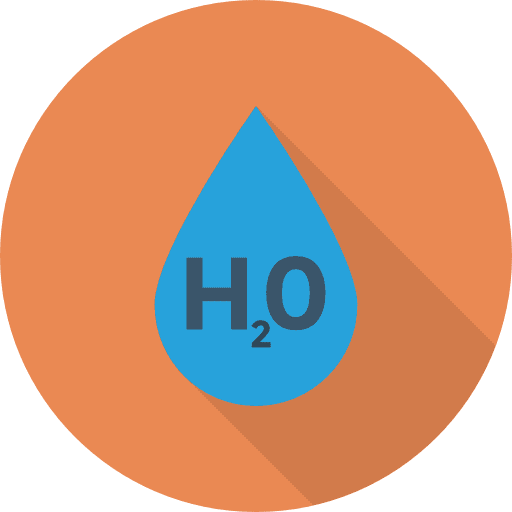 Water weather water formula icon