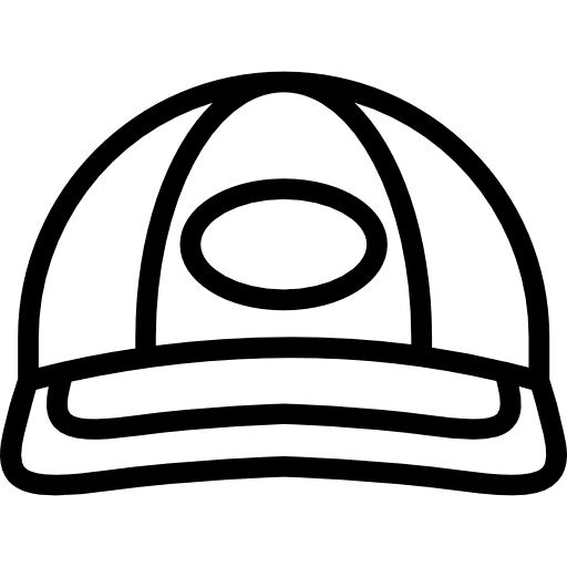 Cap hats textile cap icon