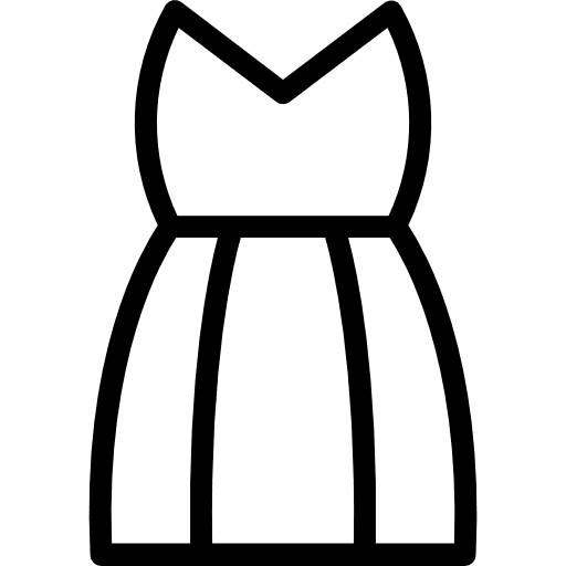 Dress clothing dress commerce and shopping icon Dress clothing dress commerce and shopping icon