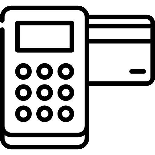 Card payment pay business and finance business icon