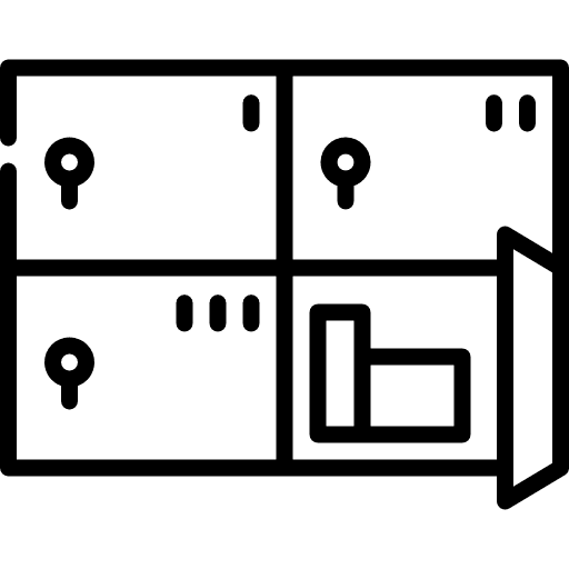 Locker sports lockers sportive icon