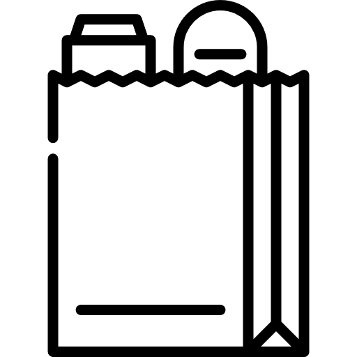 Bag store market bag icon Bag store market bag icon