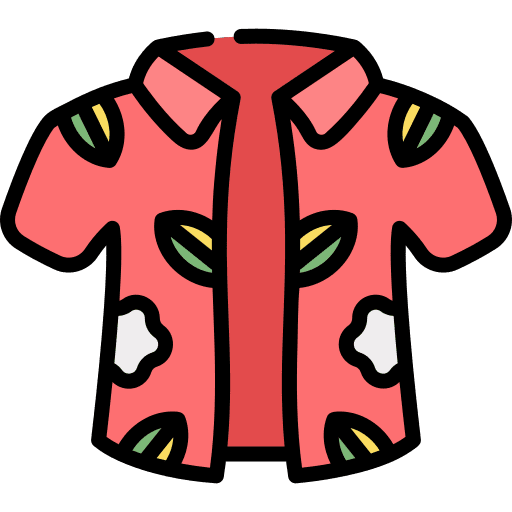 Shirt fashion flowers garment icon Shirt fashion flowers garment icon