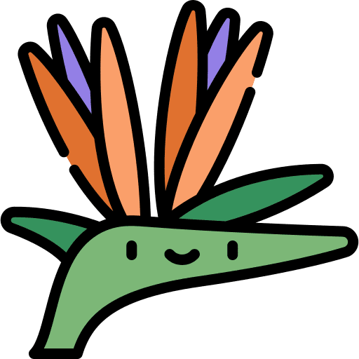 Flower flower botanical tropical icon Flower flower botanical tropical icon