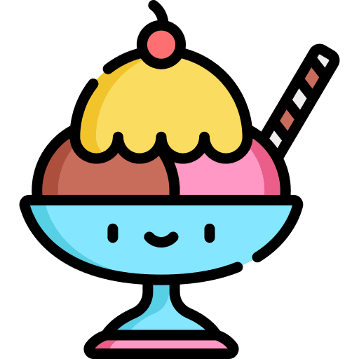 Ice cream sweet food food and restaurant icon Ice cream sweet food food and restaurant icon