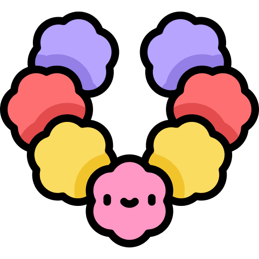 Necklace hawaii necklace miscellaneous icon Necklace hawaii necklace miscellaneous icon