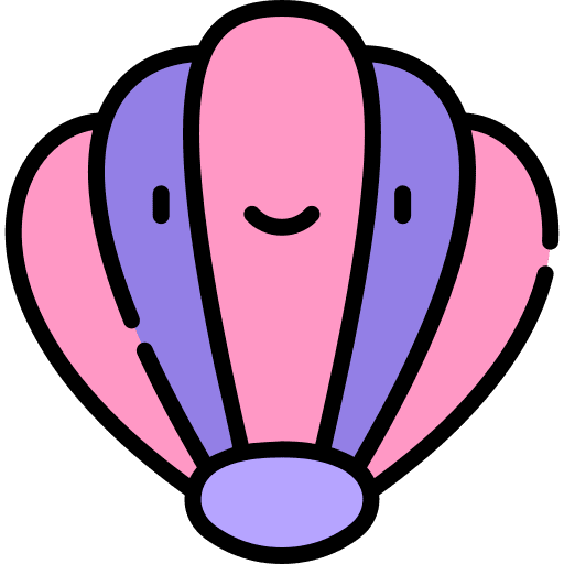 Shell mollusc animals organic icon Shell mollusc animals organic icon