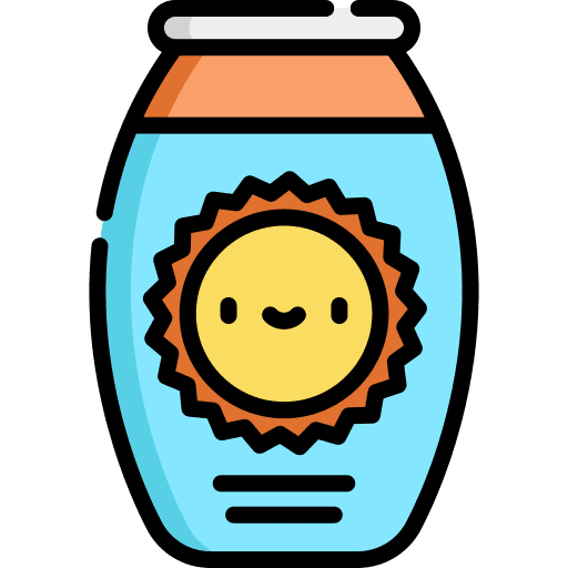 Sun cream holidays sun cream healthcare and medical icon Sun cream holidays sun cream healthcare and medical icon