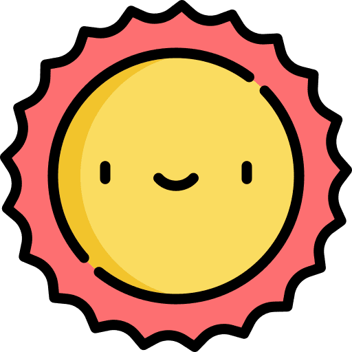 Sun warm summer sun icon Sun warm summer sun icon