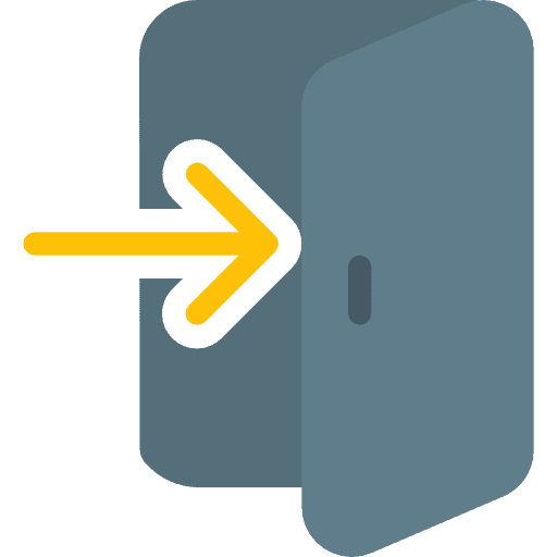Enter ui right web icon