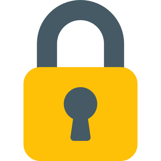 Lock ui caps lock business and finance icon