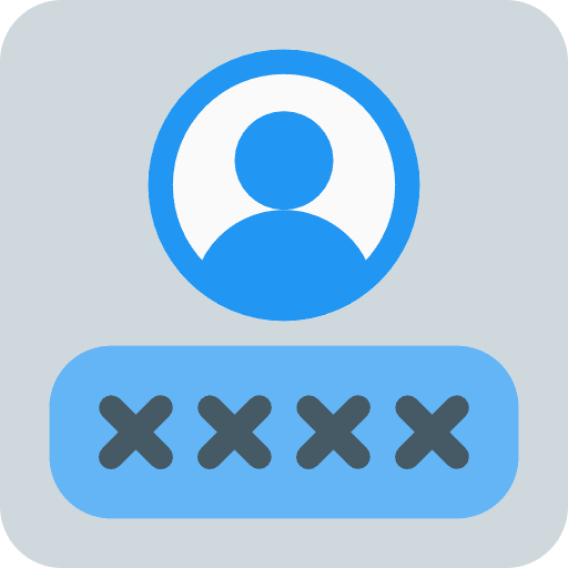 Login technology secure login icon