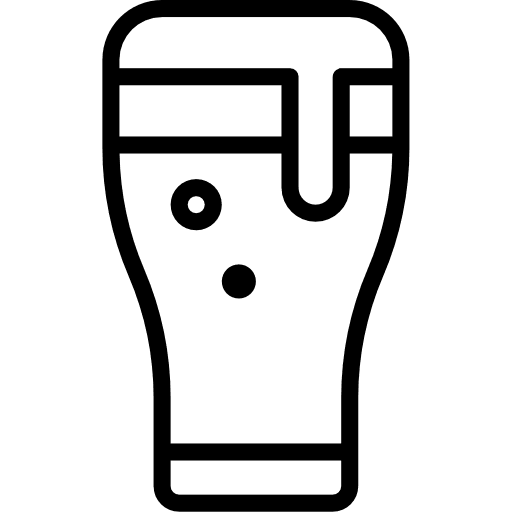 Beer drinks beer food and restaurant icon Beer drinks beer food and restaurant icon