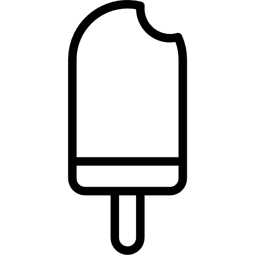 Ice pop food vitamins sweet icon Ice pop food vitamins sweet icon