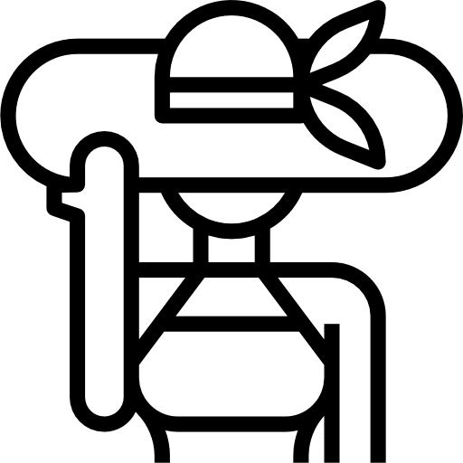 Tourist woman tourist summertime icon Tourist woman tourist summertime icon