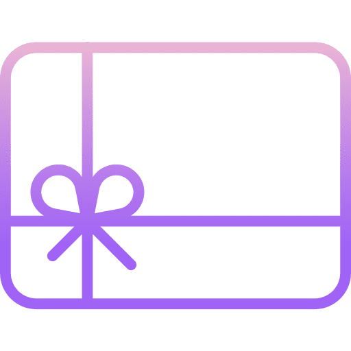 Gift card card commerce discount icon