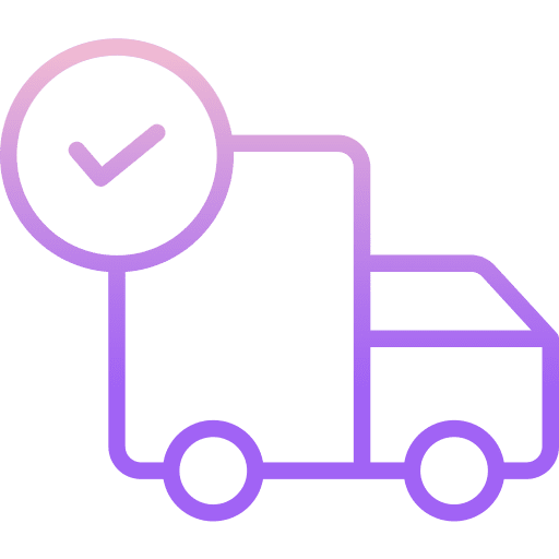 Cargo truck trucking delivery transport icon