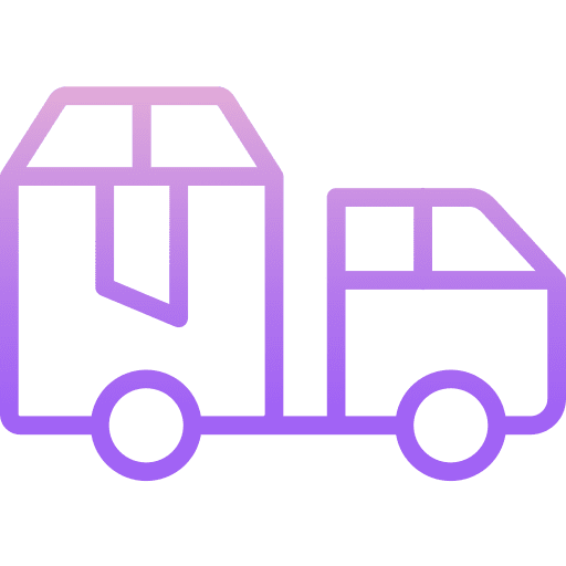 Logistics delivery tool logistic trucks icon