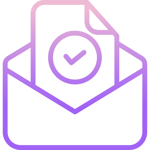 Message passed message envelopes icon