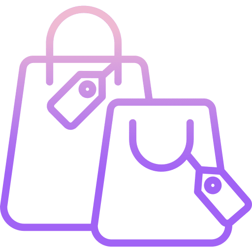 Shopping bag bag shopping bag bags icon