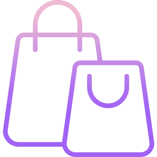 Shopping bag sales marketing shopping icon