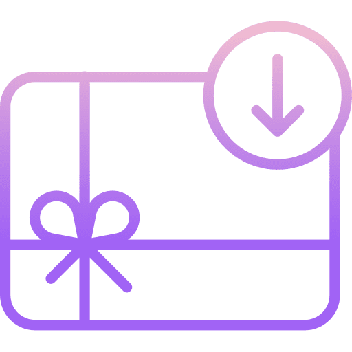 Gift card gift voucher debit card card icon