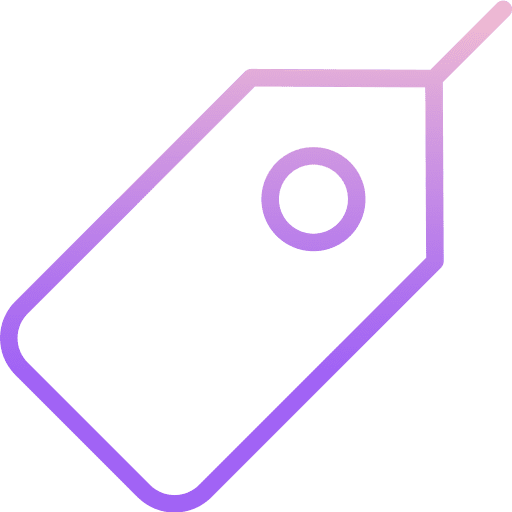 Tag label tag shopping icon