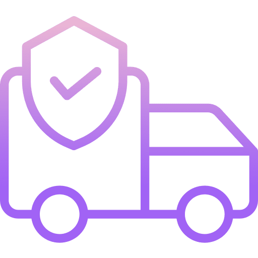 Truck truck insurance accident icon