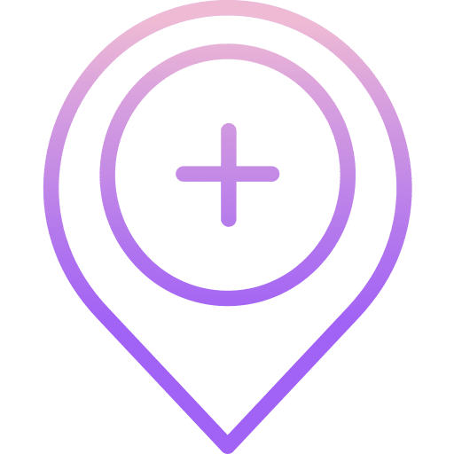 Add signs interface map pointer icon