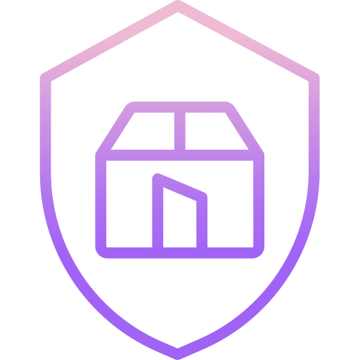 Delivery insurance box shipping and delivery shipping icon