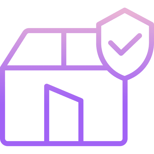 Delivery insurance security delivery shipping icon