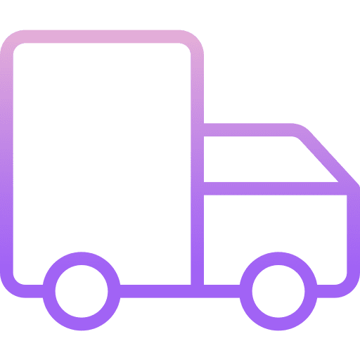 Truck shipping and delivery transport transportation icon