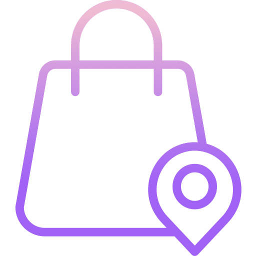 Shopping bag shopping bag package order icon