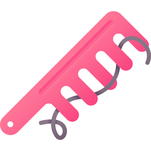 Hair brush highlight stories beauty comb icon Hair brush highlight stories beauty comb icon