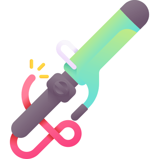 Hair curler beauty grooming beauty salon icon Hair curler beauty grooming beauty salon icon