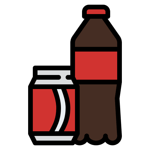 Softdrinks glass bottle softdrinks supermarket icon