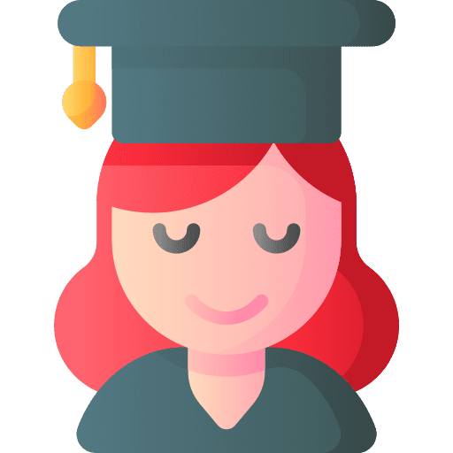 Graduate college graduate student icon Graduate college graduate student icon