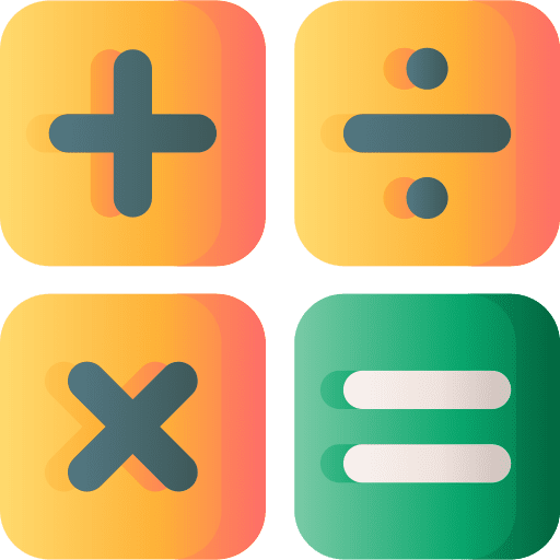 Math ui math technology icon