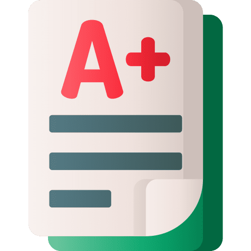 Exam test exam score icon Exam test exam score icon